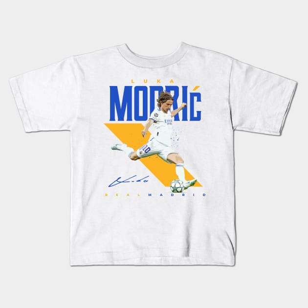 Luka Modric Kids T-Shirt by Juantamad